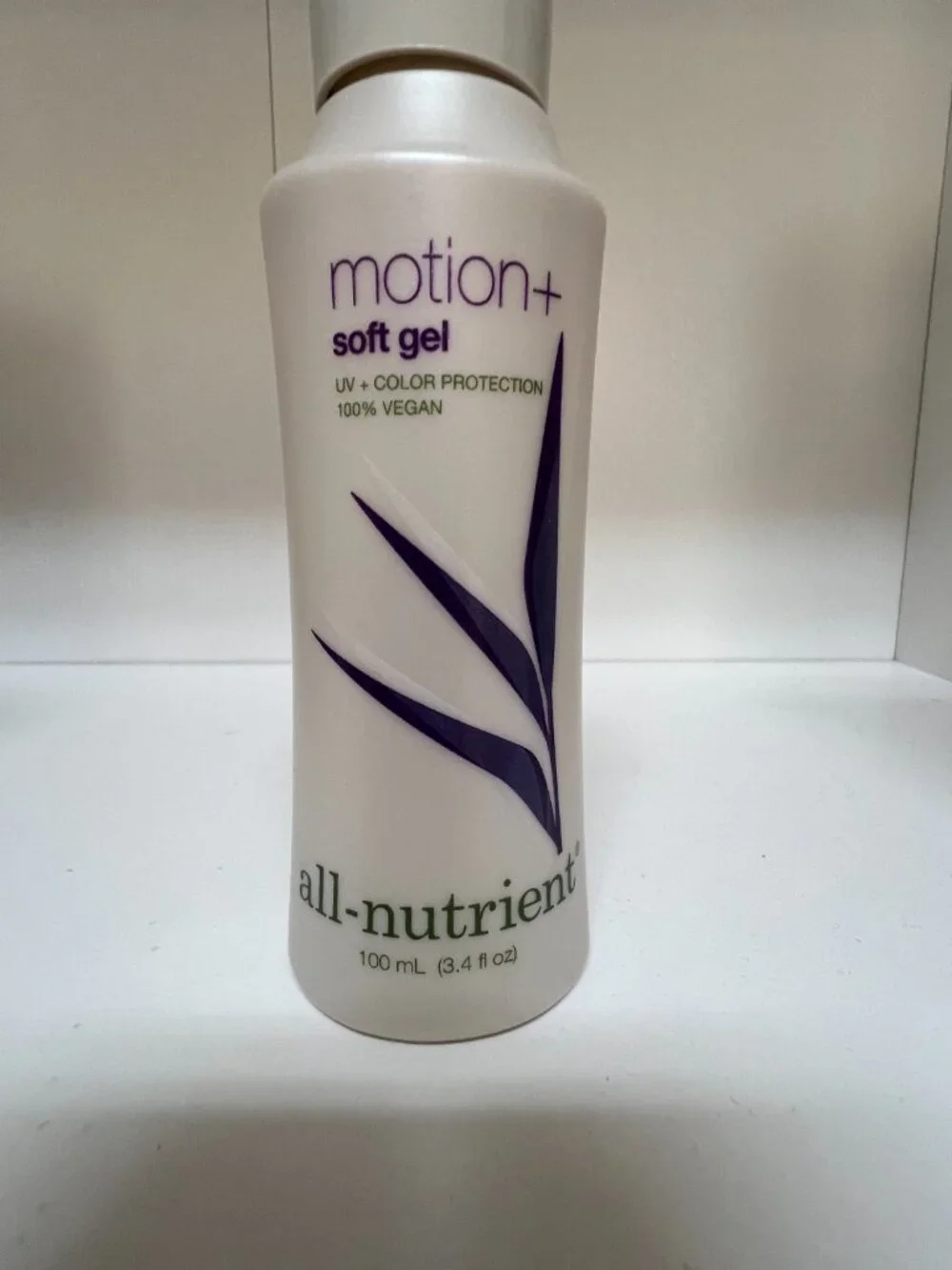 All Nutrients Motion + Soft Hair Gel 3.4 oz Uv Color Protection 100% Vegan